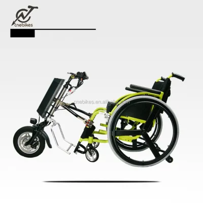Most Safety 12inch 350w Electric Hand Bike Wheelchair Handbike Handcycle with Thunder Battery