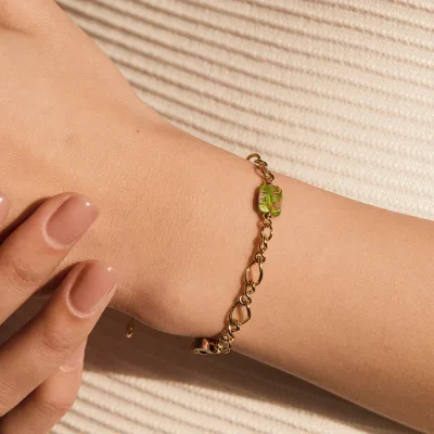 NEW Handmade Copper Beaded Pearl Electroplated Bracelet Elegant Sophisticated Stitched Design Creative Chunky Chain Business