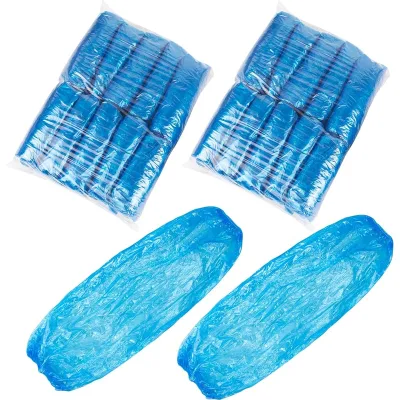 PE Sleeve Cover Provides Lightweight Breathable Disposable protection for Healthcare Food Processing Medical