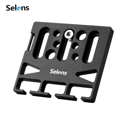 Selens SEO8-76 Tethering Plate Camera Base Fixed Quick-Install Cable Clamp Organizer Board for Photography Enthusiasts