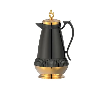 Middle East Arabic Style Insulated Pot 1000ML Plastic Inner Liner Long-Lasting Office Coffee China-made Set HL-900 Model