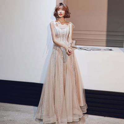 2020 Lace Evening Dresses Long Prom Gowns Formal Evening Gowns Sexy Prom Woman Dress Vestido de