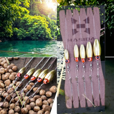 HISTAR OEM Environment Friendly High Carbon Steel and Sturdy Fish Eye Fishing Beads Karolina Crank Fishing Hook Kit