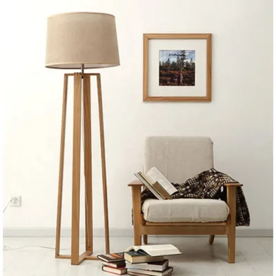 Nautical Study Room Decor Vintage Spot Light Lamp Floor Brown Tripod Stand Tripod Floor Lamp Living Room & Bedroom Lamp