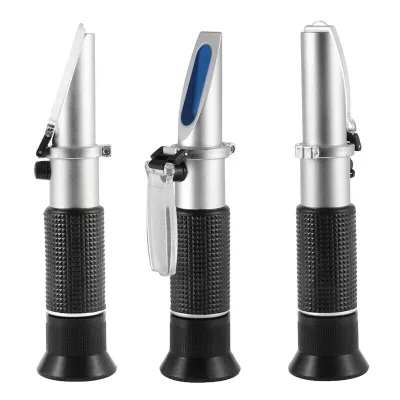Handheld Portable Digital Alcohol Refractometer Vol 0-25% and 0-40% Brix with ATC