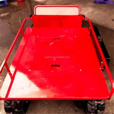 Remote-controlled Transport tank 2Tons Trolley With Remote Control Function for Transporting Large Heavy Machinery