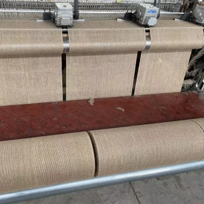 High Tenacity 10 oz Jute Webbing Fabric Medium Weight Soft Biodegradable for Lawn Garden Bags Shoes Home Textiles Recyclable