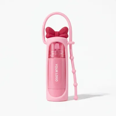 Private Label Jelly Dewy Bouncy Dropper Pump Silicone Cushion Gradient Tint Dewy Blush Cheek Tint Liquid Blush