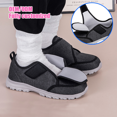 Diabetic Shoes Walking for Men Fat Feet Swollen Shoes Big Wide Toe Widened Ladies Female Footwear Diabetes Shoes Products