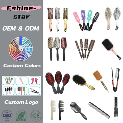 High Quality Detangling Hair Brush for Women Long Curly Wet or Dry Hair Men Short Thick Thin Wavy Hair Custom Wide Comb