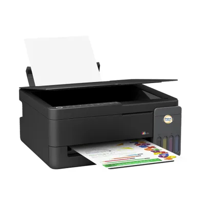 New E-p&so n L3358 Color Wireless Office Continuous Inkjet Scan All-in-One Printer - for Photo Work and Document Processing