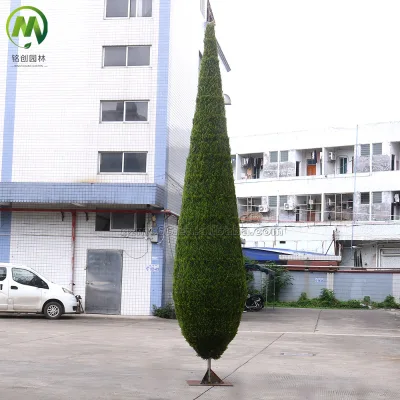 Faux Plants Home Decor Artificial Topiary Cedar Tree PE Material Waterproof Eco-Friendly Customized Size for Garden Landscape