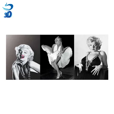 LOW MOQ Wholesale 3d Flip Effect Celebrities Poster