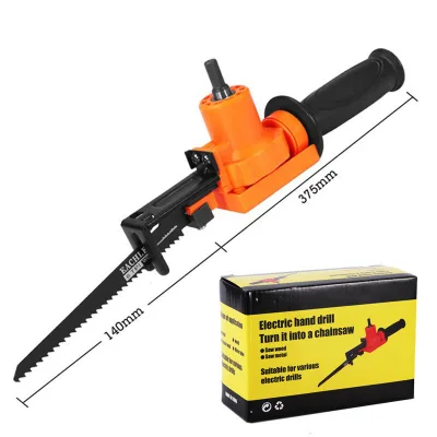 Electric Drill Modified Electric Saw Electric Reciprocating Saw Tool Household Horse Knife Saw Electric Drill Turn Curve Saw