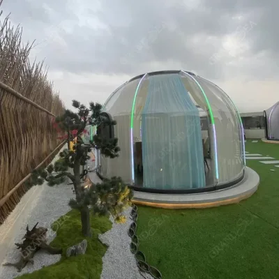 Transparent Hotel Outside Globe Clear Bubble Dome Tent Igloo PC Dome Room