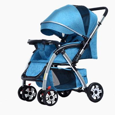 Factory Made Leather Stroller Baby Stroller Baby 2 in 1 Strollers Walkers Carriers Baby