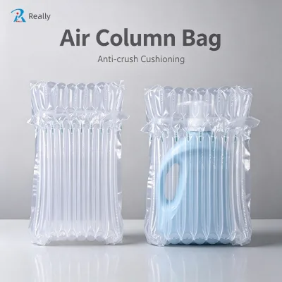 Inflatable Air Column Bag Detergent Bottle Protector Shockproof Cushion Packaging Laundry Cleaner Shipping OEM Custom Wholesale