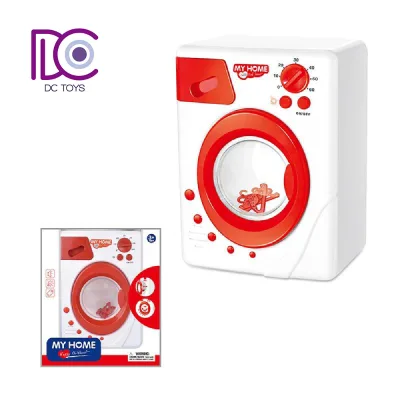 Amazon Hot Seller Kids Home Appliance Toys Mini Washing Machine Toy Other Electric Pretend Play Toy Washing Machine