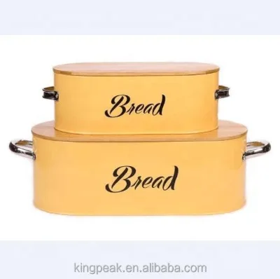 Hot Selling Bread Box for Kitchen Bread Holder with Lid Bread Storage Container Counter Organizer