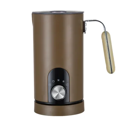 Factory Price 4 In 1 Warm And Cold Milk Frother Custom Electric Steam Milk Frother With Constant Temperature