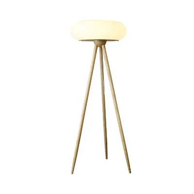 Household Wooden Simple Contemporary Standing Lights Indoor Using Decor Floor Lamp