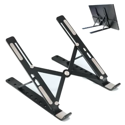Portable Desktop Monitor Stand Foldable Holder for Laptop iPad Tablets Books Adjustable for Raspberry Pi