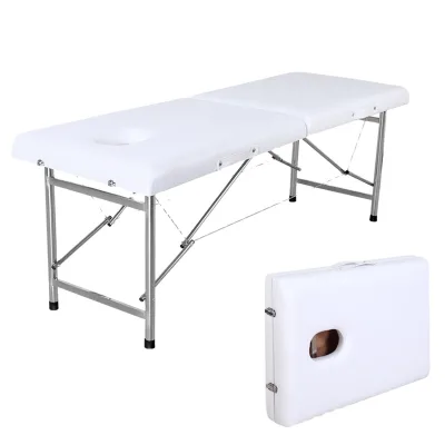 2023 Upgrade Reinforced Professional Massage Table Bed Therapy Bed with Carrying Bag for Spa Salon Clinic