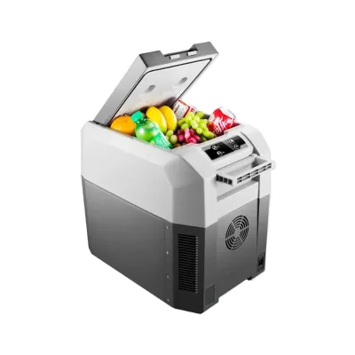 Hot Selling Auto Electronics 12V/24V Mini Fridge Portable Freezer 24L Car Outdoor Cooler Box for Drink and Fruits