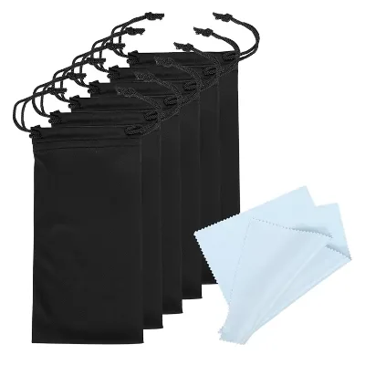 Cheapest Microfiber Eyeglasses Pouch Bag Microfiber Glasses Case Custom Logo Sunglasses Pouch Bag Microfiber Cloth Bags
