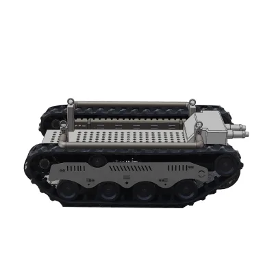 Compact Underwater Robot with Rust-Proof Chassis and Advanced Visual Operations