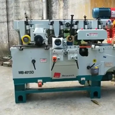 4-Shaft Four-Sided Woodworking Planer-Moulder for Solid Wood Lumber Moulding Floor Stair Handrail Profile Processing