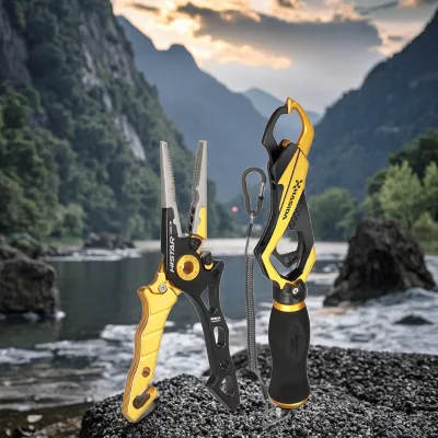 HISTAR Customization CNC Processing Patent Single Finger Operation Spring Bearing Fishing Tool Accessories Plier