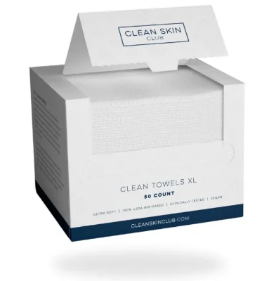 Happy Jack Biodegradable Organic Sanitary Makeup Paper-Box Disposable Face Towels