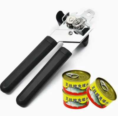 Stainless Steel Can Opener Household Can Cutter Kitchen Tool Bottle Opener for Beer