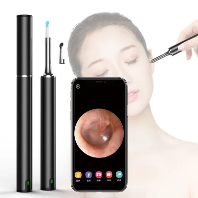 Bigsmile Electric Ear Wax Remover Camera 3.5mm 5MP Stainless Steel Hand Held Home Use 2022 New
