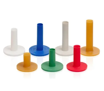 Durable Mixed Size 2\" 2.5'' 3\" Rubber Golf Tees Practice Training Driving Putting Chipping Range Made of Plastic