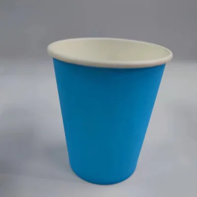 Disposable Printed Paper Cup Raw Material Coffee Paper Cup Fan