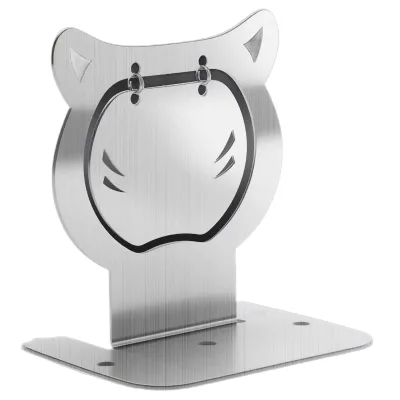Stainless Steel Cat-shaped Shooting Target Self-resetting Target Outdoor Training Target Metal Target