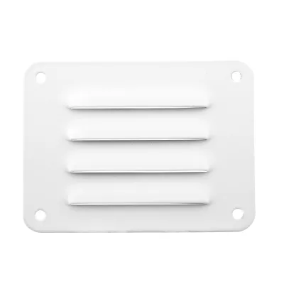 3.94*2.95Inch Metal VENTILATION GRILL White and Black Vent Air Grill Cover for RV