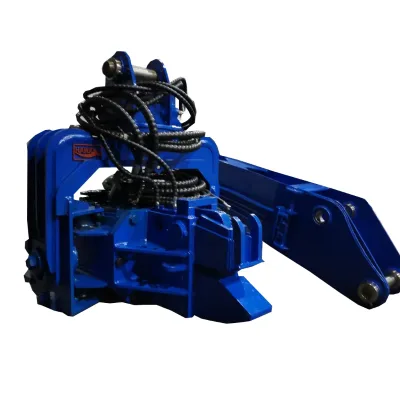 12 Ton Excavator Wooden Post Driver