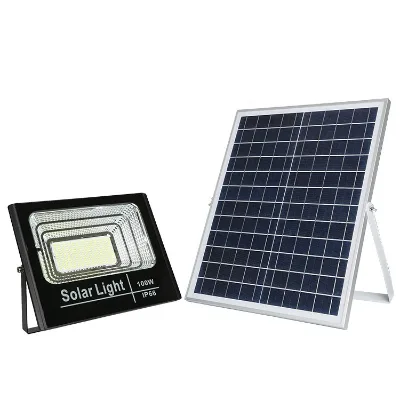 Projector Zero Electricity Ip66 Waterproof With 2 Years Warranty Led Reflector 400w 300w Solar Flood Light