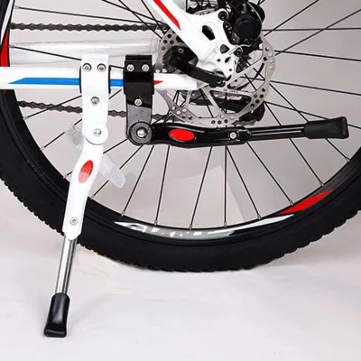 OEM/ODM BUCKLOS Aluminium Alloy Adjustable Bicycle Foot Support Stand Non-slip Mountain Bike Kickstand Cycling Accessories