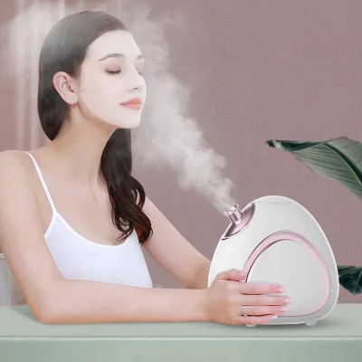Rotatable Nozzle Hot and Cold Face Steamer Vapour Steaming Face Steam Machine Facial Wajah Sauna Facial Sprayer Steamer Nano