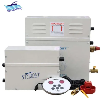 Portable 12KW Sauna Steam Bath Generator for Steam Room With Controller