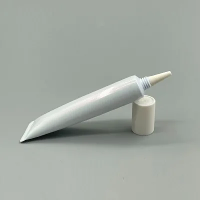 Long Nozzle Tip PE Squeeze Tubes 5-25g Cosmetic BB Cream Eye Cream Packaging Soft Tube Plastic Tube for Cosmetics Skincare