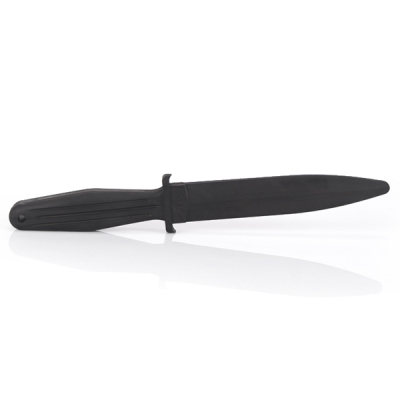 Dummy Martial Arts Black Combat Rubber Knife Training