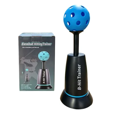 Indoor Outdoor Use Baseball Hitting Launcher Aid Machine Adjustable Portable Batting Tee B-Hit Trainer Equipment