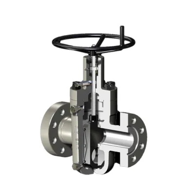 API 6A 2'' 3'' 4'' Gate Valve Manual 10000psi Flanged Connection Brass Gate Valve for Oil Drilling