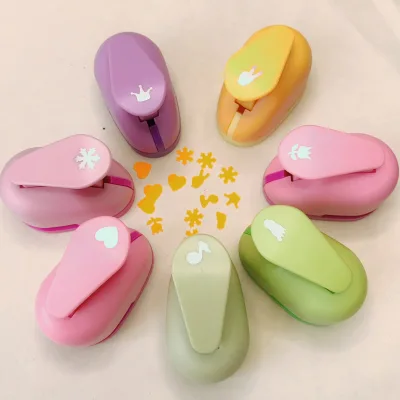Craft Hole  Shapes Paper Punch Hole Mix Shapes Cutters for Paper Crafting Scrapbooking Kids Teacher Office Supplies(Classic)