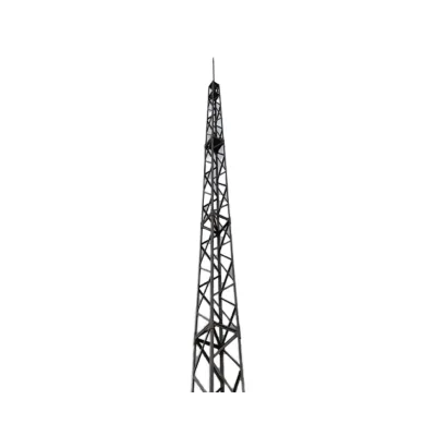 Professional Complete Lightning Protection System Tower Kit for Antenna 10-25 Meter Range Made Steel Hot Dip Galvanized 20-50